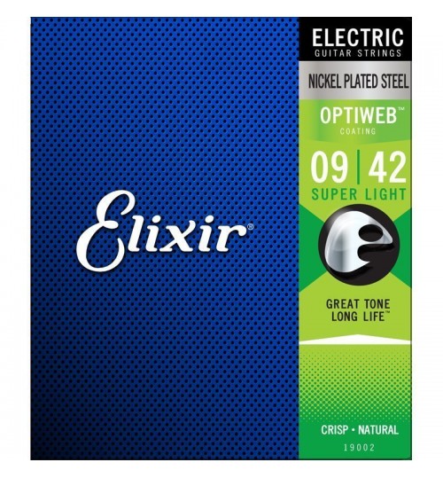 Elixir 009-042 Optiweb Elektro Gitar Teli 19002
