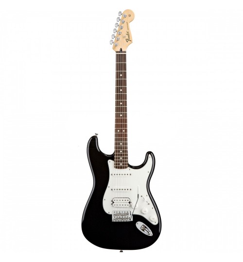 Fender Standard Strat Pau Ferro HSS BK Elektro Gitar  0144703506