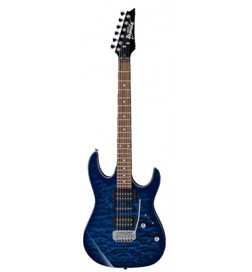 Ibanez GRX70QA-TBB Transparent Blue Burst Elektro Gitar