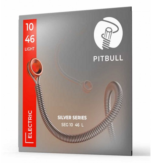 Pitbull Strings Silver Series SEG 10-46 L Elektro Gitar Teli